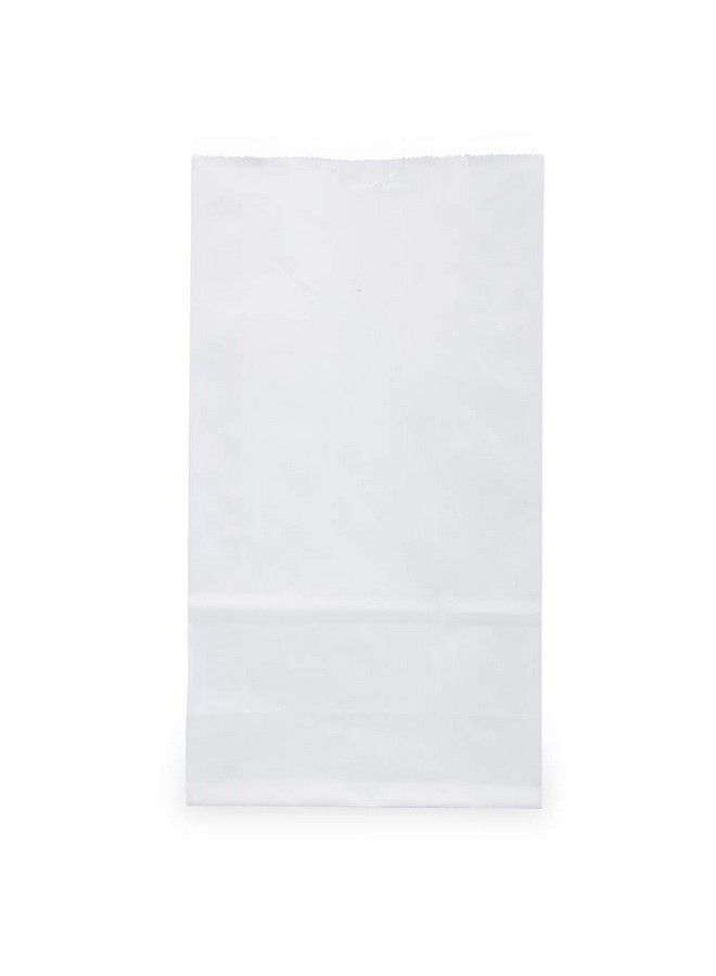 JAM Paper 100% Recycled Snack Lunch Bags Small (4 1 8 X 8 X 2 1 4) White Kraft Grocery Bags 25 Pack - Image 3