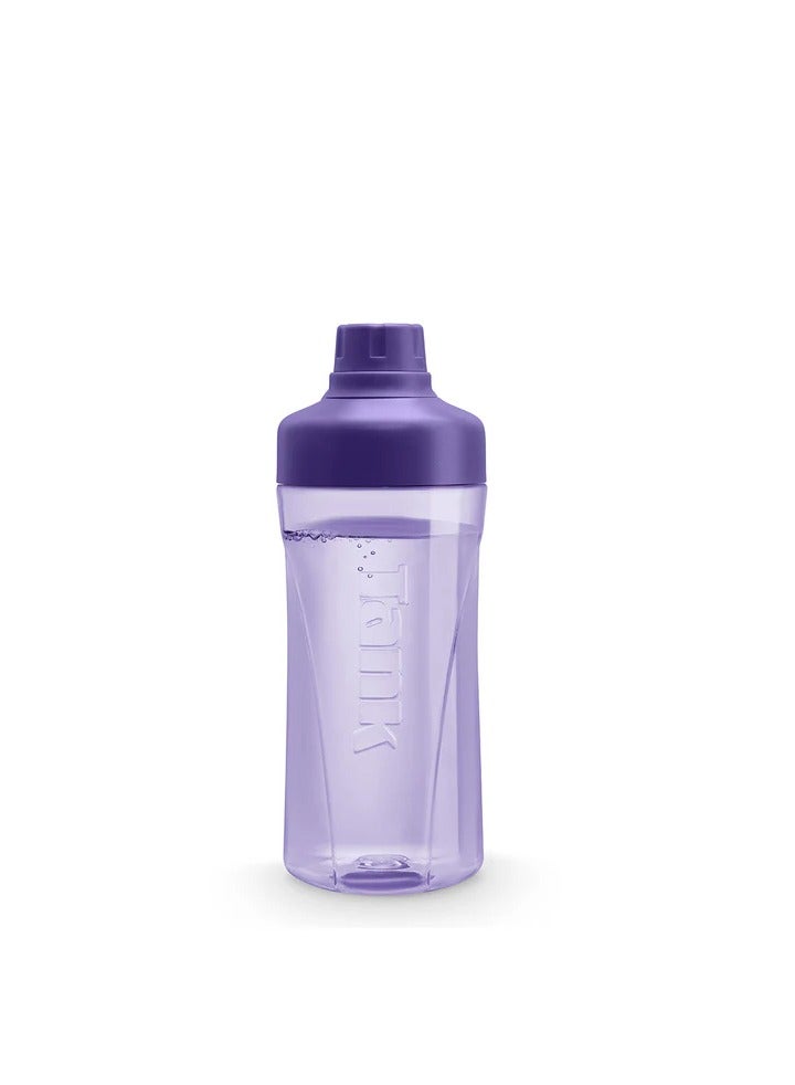 تانك زجاجه تانك مي لون بنفسجى 550ml- Bottle- Tank me - Image 1