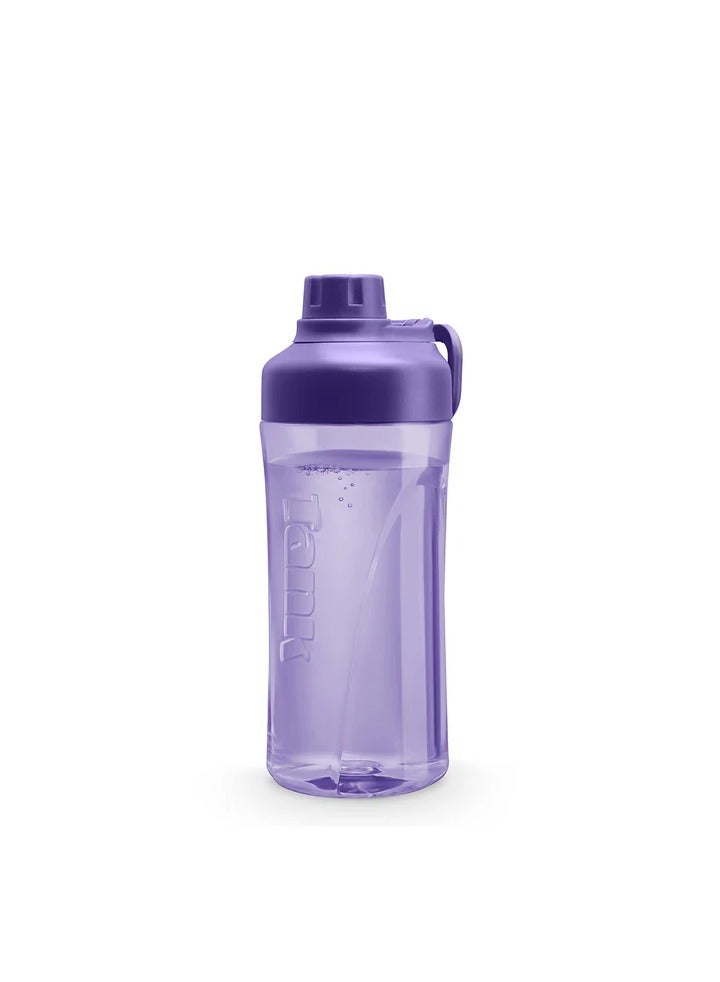 تانك زجاجه تانك مي لون بنفسجى 550ml- Bottle- Tank me - Image 2