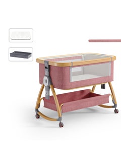 Arabest Neonatal Mosquito Net Bed, Foldable Portable Child/Baby Splicing Bed, Side Bed, Cradle Bed  - Image 2