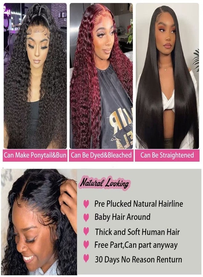 Daules 5x5 Deep Wave HD Lace Closure Wigs Human Hair 5x5 Curly Closure Wig for Women 180% Density Pre Plucked with Baby Hair Glueless Deep Wave Wig Super Soft 20 inch - Image 5
