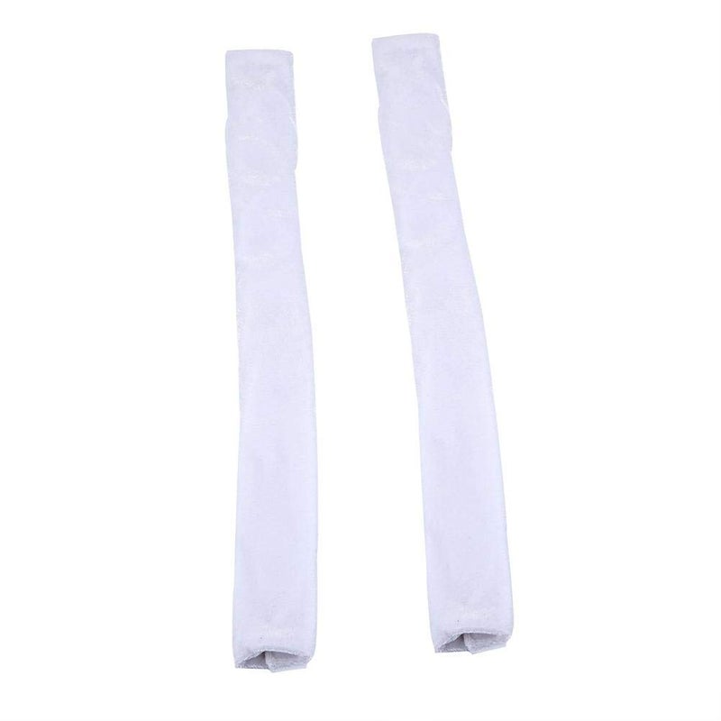 TOPINCN 1 Pair of Refrigerator Handle Cover AntiStatic Fridge Micro Oven Door Handle Home Decor Kitchen Appliance Gloves AccessoriesWhite