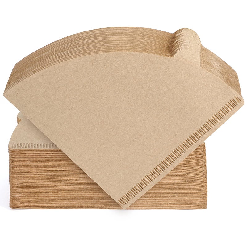 Niveaya 200 Count Coffee Filters  Size 02 Natural Paper Coffee Filter No Blowout Disposable for Pour Over and Drip Coffee Maker 24 Cup
