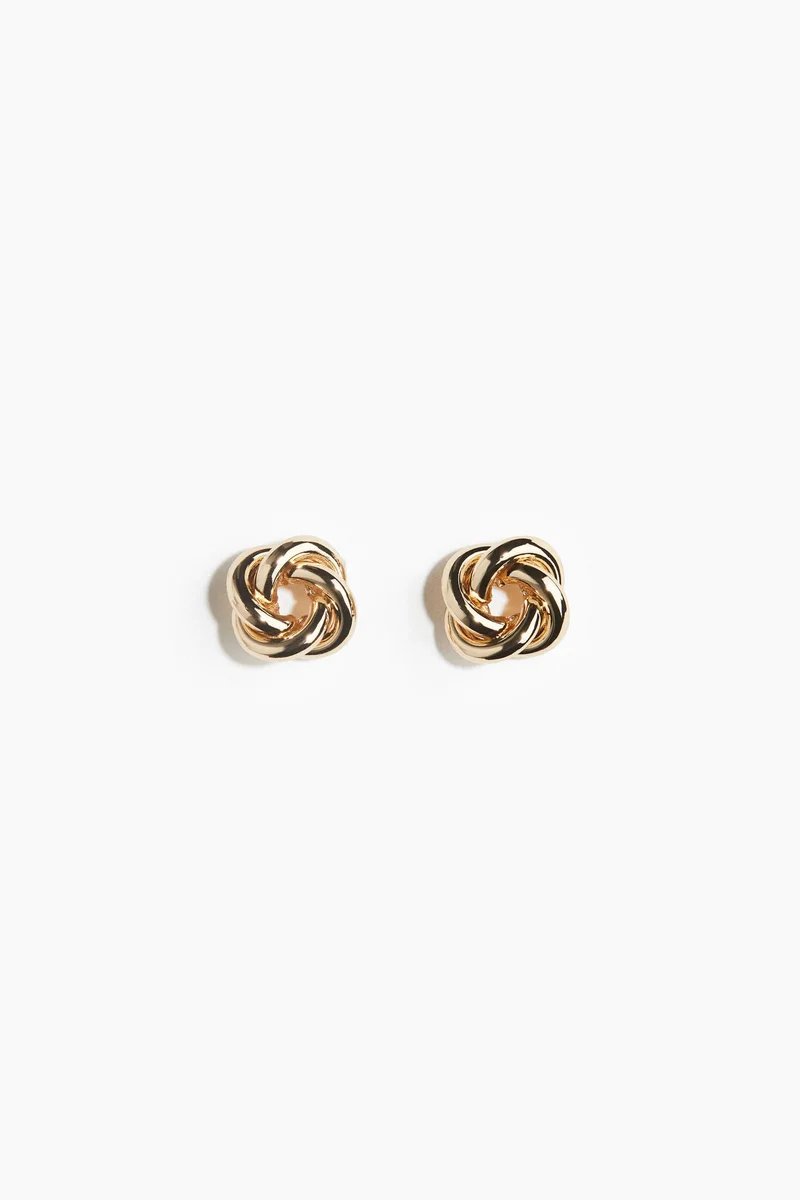 H&M Knot-look stud earrings