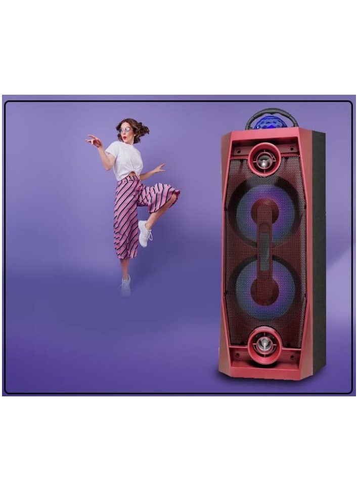 Rechargeable Portable Speaker, Bluetooth, Black