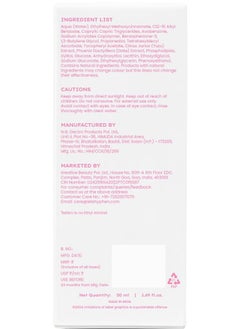 HYPHEN Vitamin Infused Brightening Sunscreen With SPF 50 PA++++ | 12hrs UVA-UVB & Blue Light Protection |Brightens Skin, Gives Matte Finish & No White Cast | Lightweight | For All Skin Types - 50ml  - Image 2