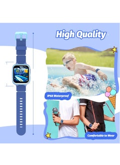 EVEREEN Kids Smart Watch Girls, Gifts For 3-10 Year Old Girls Dual Camera Touchscreen Smart Watch For Kids With Music Player, Educational Toys Toddles Birthday Gift For Girls Ages 6 7 8  - Image 5