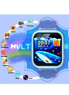 EVEREEN Kids Smart Watch Girls, Gifts For 3-10 Year Old Girls Dual Camera Touchscreen Smart Watch For Kids With Music Player, Educational Toys Toddles Birthday Gift For Girls Ages 6 7 8  - Image 2