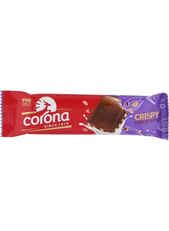 CORONA Crispy Chocolate Bars- Pack Of 12  - Image 1
