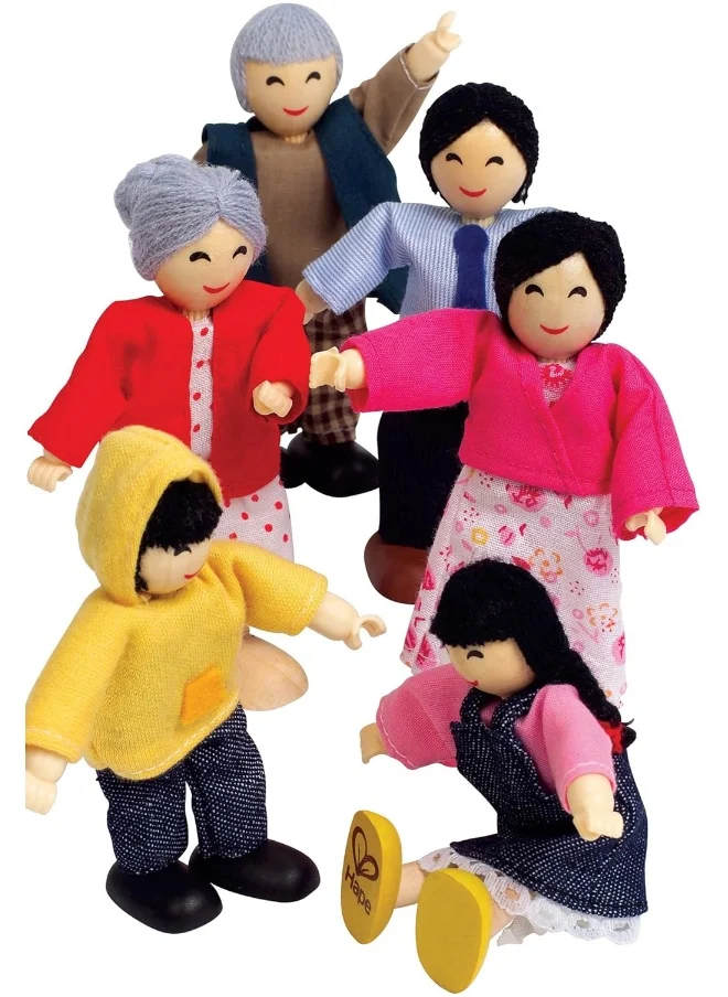 هيب Hape Happy Family Asian Dolls