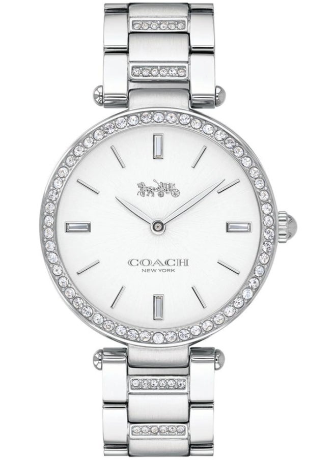 COACH Women's White Dial Analog Quartz Watch 34 mm -  14503092 