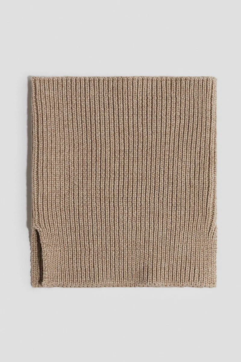H&M Rib-knit tube scarf