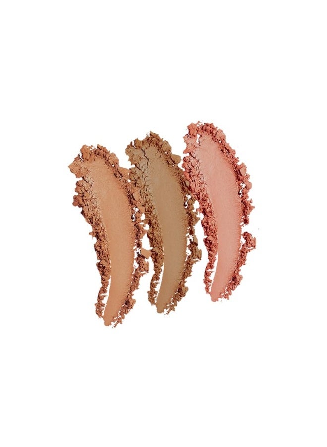 Profusion Cosmetics Mini Artistry 6 Shade Bronzer Pallete - Bronze & Glow (15.6g) - Image 2