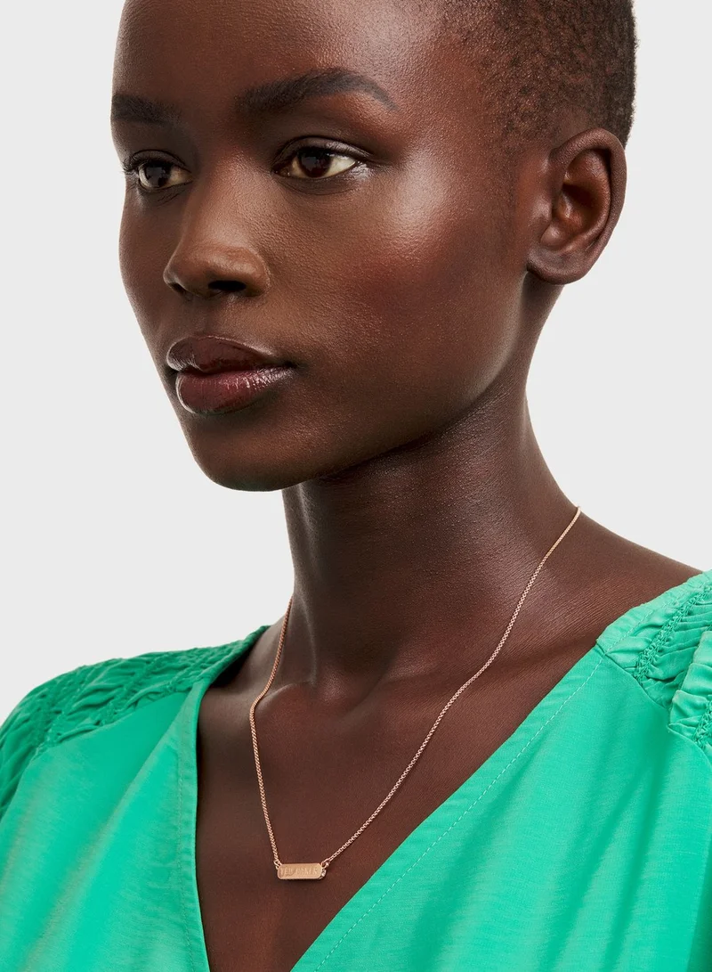 Ted Baker Scarl Sparkle Bar Pendant Necklace
