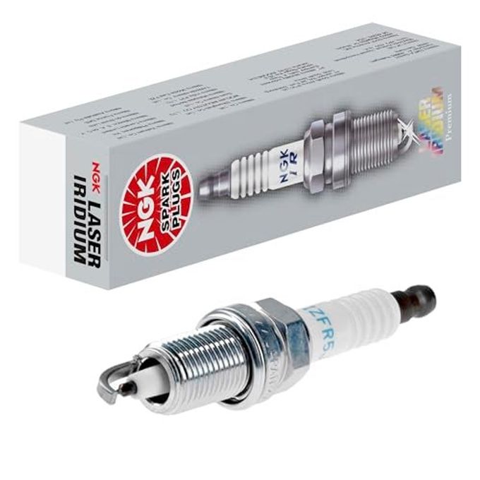 NGK 4462 Laser Iridium Spark Plug IZFR6J, 1 Pack - Image 1