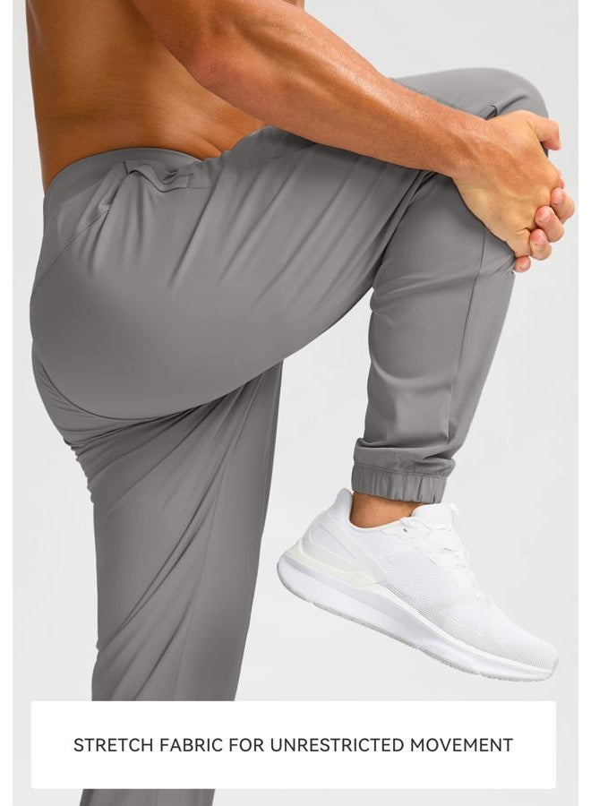 Soothfeel mens Sweatpants, Light Grey, S - Image 4