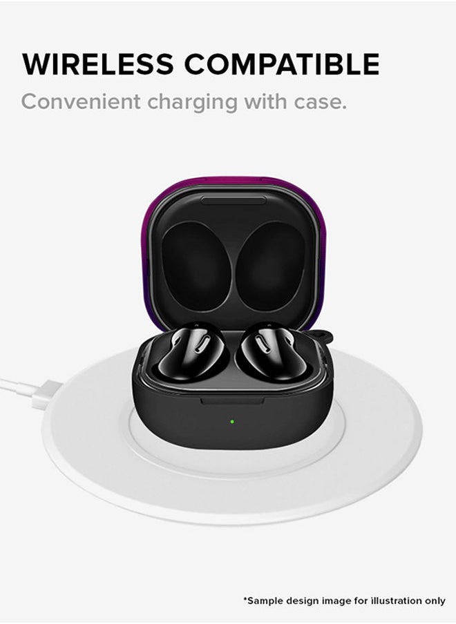 Stylizedd - StylePods Custom Case Samsung Galaxy Buds Pro (2021) / Buds Live Case With Anti-Lost Keychain - Maple Mitten - Image 1