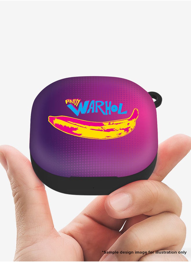Stylizedd - StylePods Custom Case Samsung Galaxy Buds Pro (2021) / Buds Live Case With Anti-Lost Keychain - Maple Mitten - Image 1