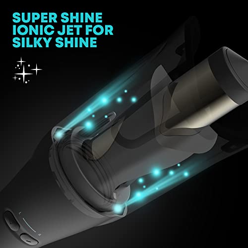 Revamp Progloss Hollywood Automatic Curling Iron – Advanced Shine Rotating Curling Iron with Hydrating Dual Ionic Jets, Ceramic Barrel Infused with Progloss Oils for Frizz-Free Shine 1 inch - Image 5