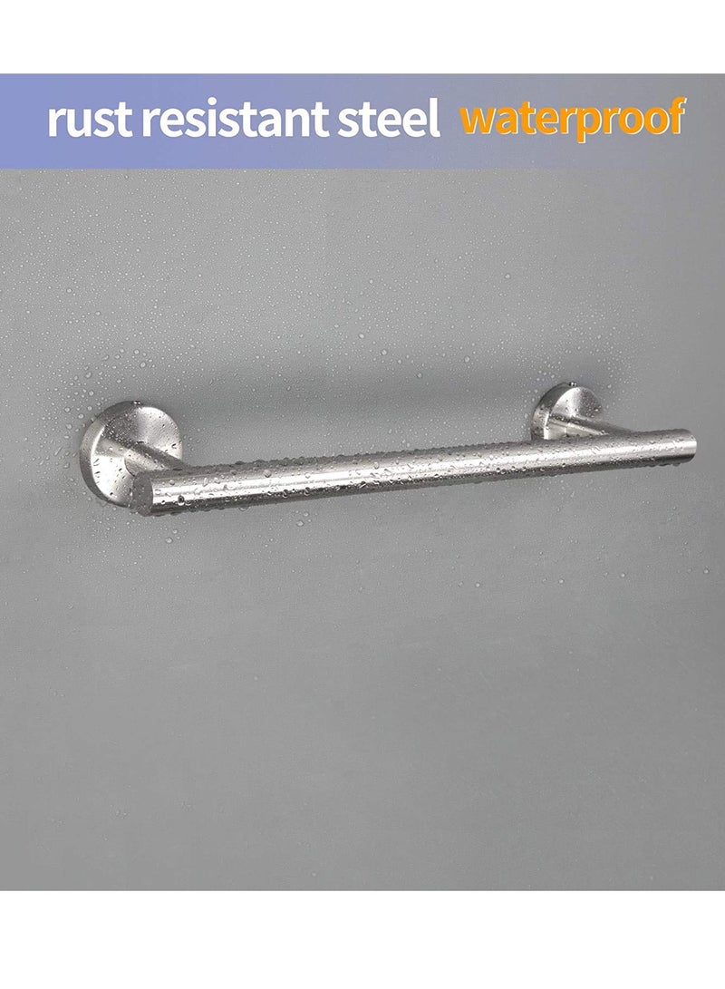 KASTWAVE Towel Bar, Stainless Steel Single Towel Racks for Bathroom Kitchen Hand Towel Holder Dish Cloths Hanger Waterproof Wall Mounted Towel Bar - Image 5