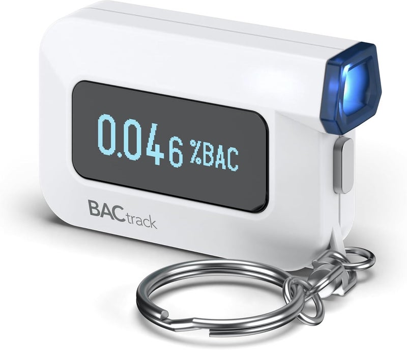 BACtrack C6 Keychain Breathalyser ProfessionalGrade Accuracy Optional Wireless Smartphone Connectivity Compatible wApple iPhone Google Samsung Android Devices Apple HealthKit Integration - Image 1