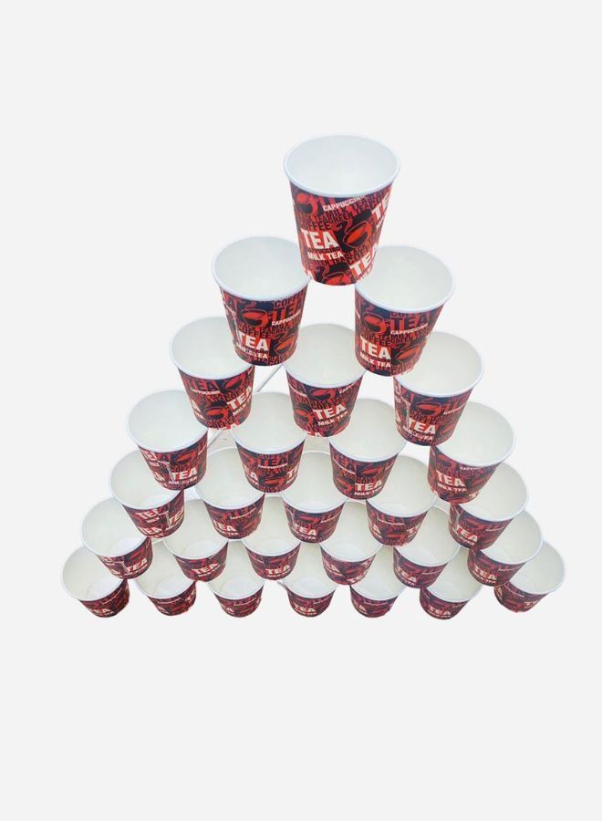 BSOFT 6.5Oz Disposable Paper Cups For Hot Tea Coffee For Home Office USE (Pack of 1000 Pcs/Carton) - Image 2