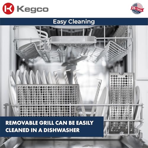 Kegco Dp-125-D Surface Mount Drip Tray with Drain, 12", Stainless Steel - Image 4