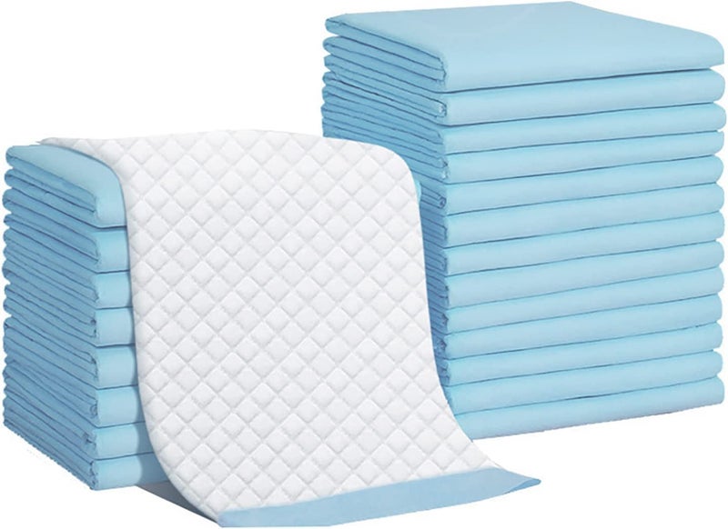 Byolec 40 Count Dog Pee Pads Extra Large 23.6"x35.4", X-Large Training Puppy Pee Pads Super Absorbent & Leak-Proof, XL Disposable Pet Piddle Pad and Potty Pads for Dogs, Puppies, Doggie -60x90cm