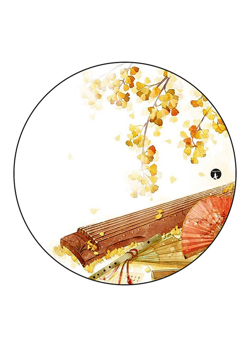 RKN Water Color Art Printed Large Pin Multicolour - Image 2