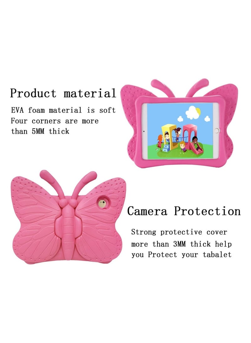 ELTRAZONE iPad case for Kids, 3D Cartoon Butterfly Non-Toxic EVA Light Weight Kid Proof Shockproof case with Kickstand for ipad 5/ ipad 6 /ipad pro 9.7/ New iPad 2017 case - Image 3