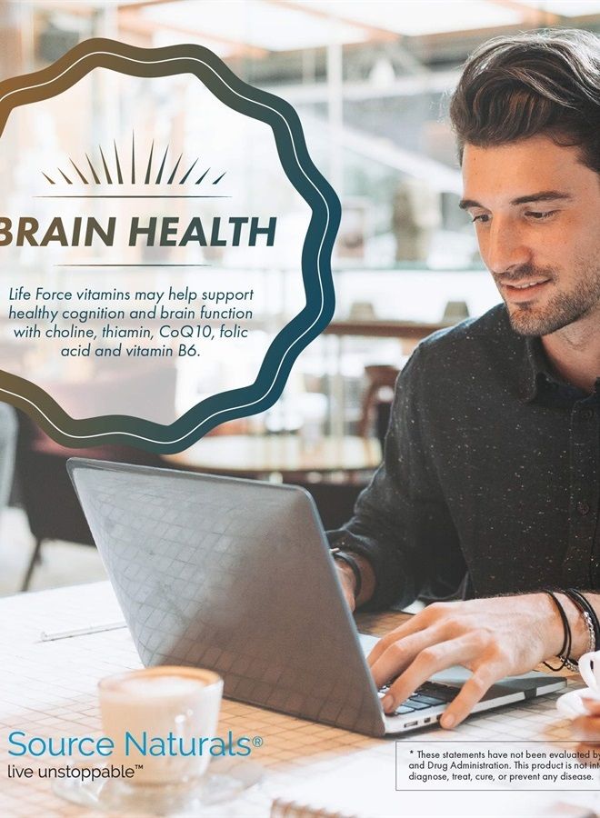 Source Naturals Life Force Multiple, Energy Activator - 180 Tablets - Image 4