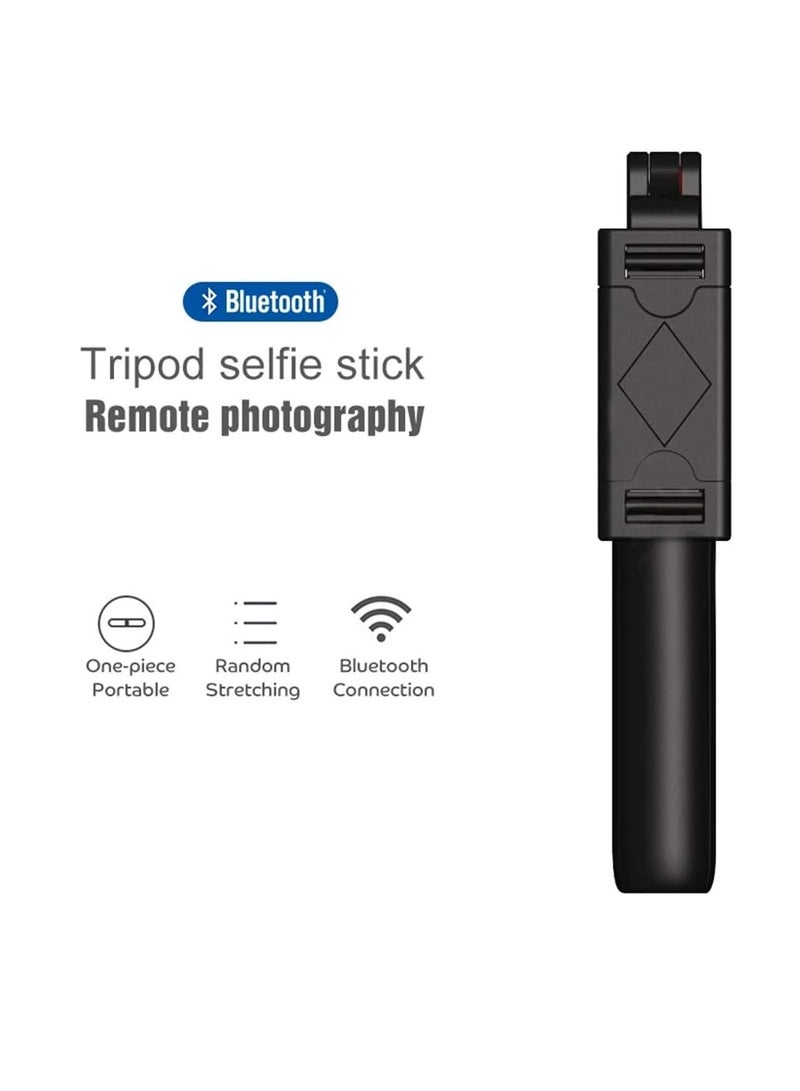 Selfie Stick Bluetooth, 3 in 1 Extendable and Portable with Detachable Wireless Remote for Travel, Compatible with iPhone/Samsung/Huawei and More - Image 3