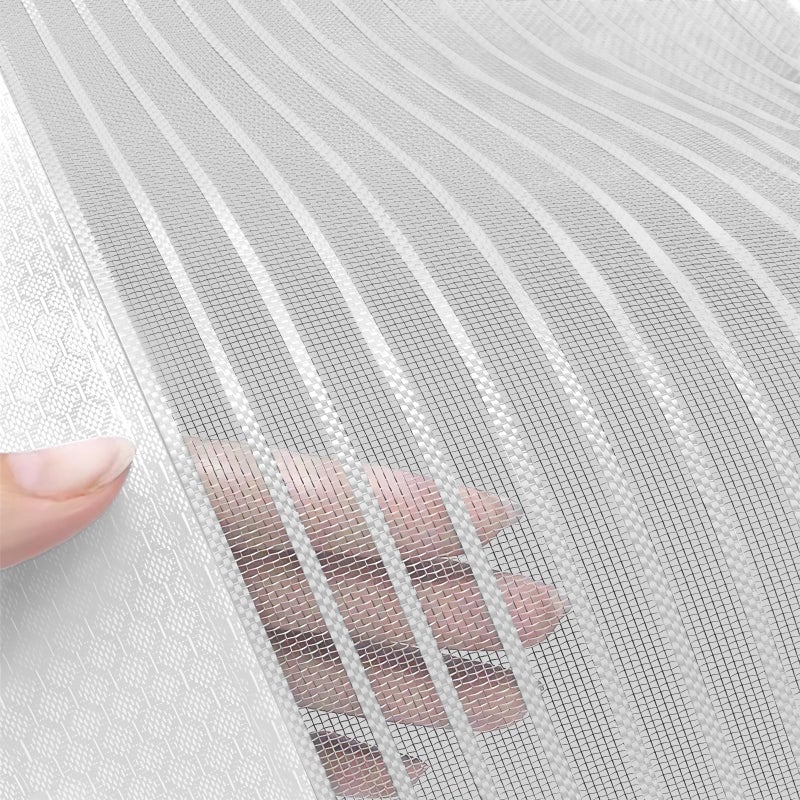 Loviga Heavy Duty Door Screen Magnetic Closure, LOVIGA Thickened Fiberglass Screen Door Mesh, Self Sealing, Tear Resistant, Easy Assemble, Fine Mesh Keep Bugs Out Fit Door Size 36 Inch X 82 Inch White - Image 1