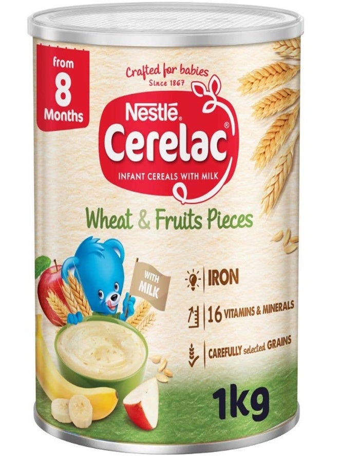 Baby Cereal Wheat & Fruit Pieces 1000 Gm
