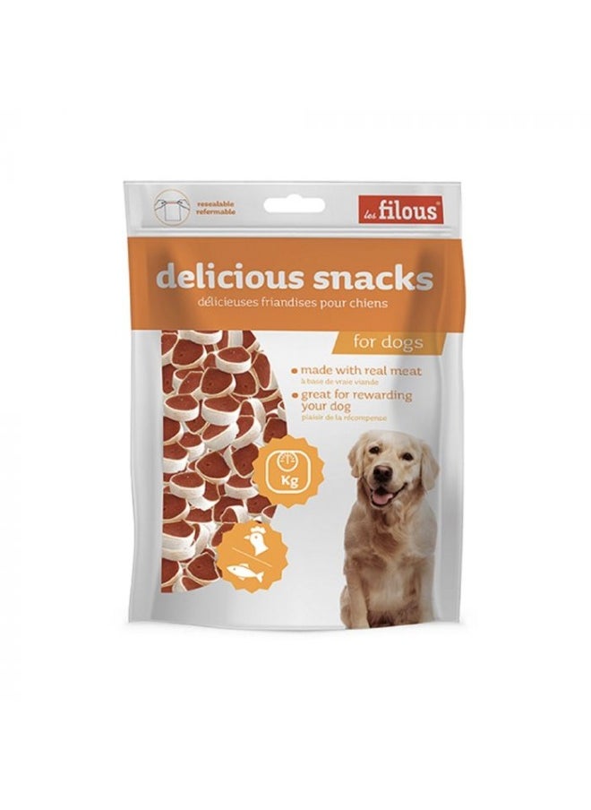 Les Filous Les Filous Chicken’n Fish Dog Treats 100g 