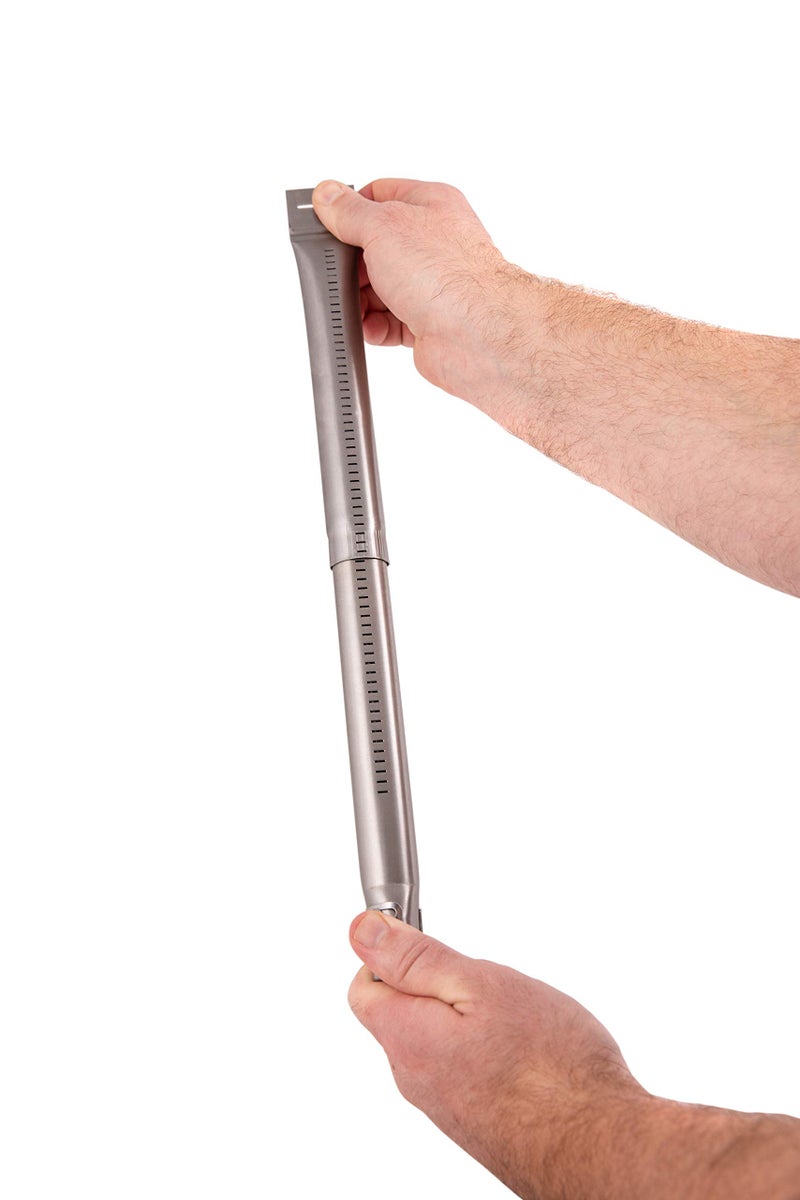 GrillPro 21218 Universal Front to Back Tube Grill Burner Silver - Image 4