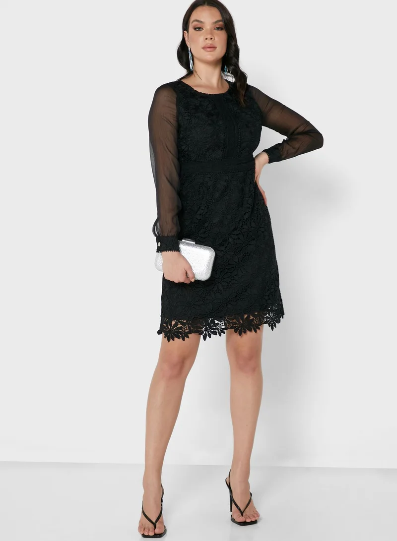 Yumi Lace Mini Dress