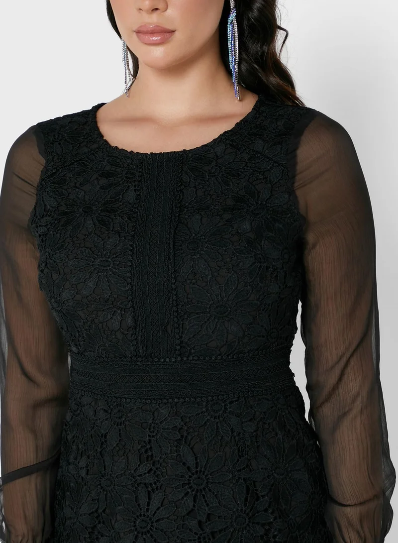 Yumi Lace Mini Dress