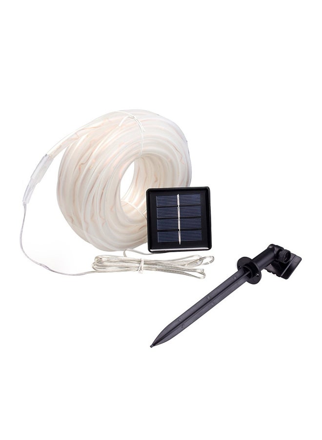 YWXLight 100-LED Solar Outdoor String Light Yellow 17x16x4cm - Image 1