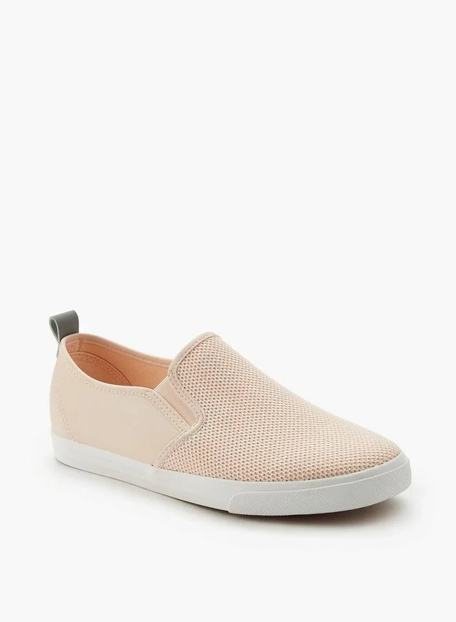 Lee Cooper PINK Women Slip-On Ankle Sneakers for Women | Best Price UAE