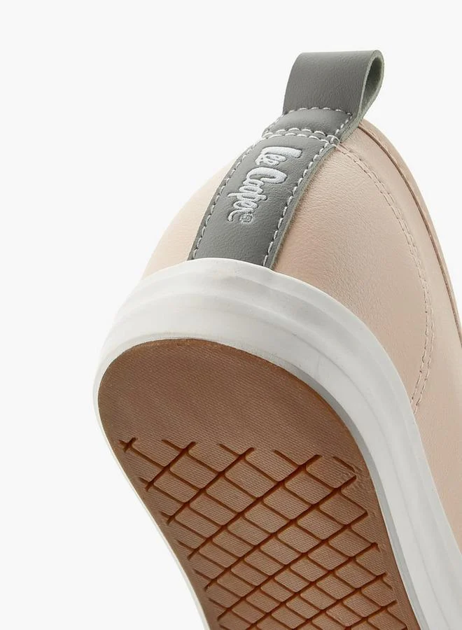 Lee Cooper PINK Women Slip-On Ankle Sneakers for Women | Best Price UAE