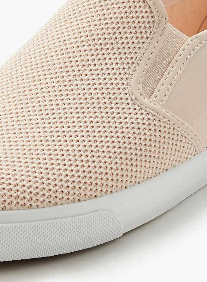 Lee Cooper PINK Women Slip-On Ankle Sneakers for Women | Best Price UAE