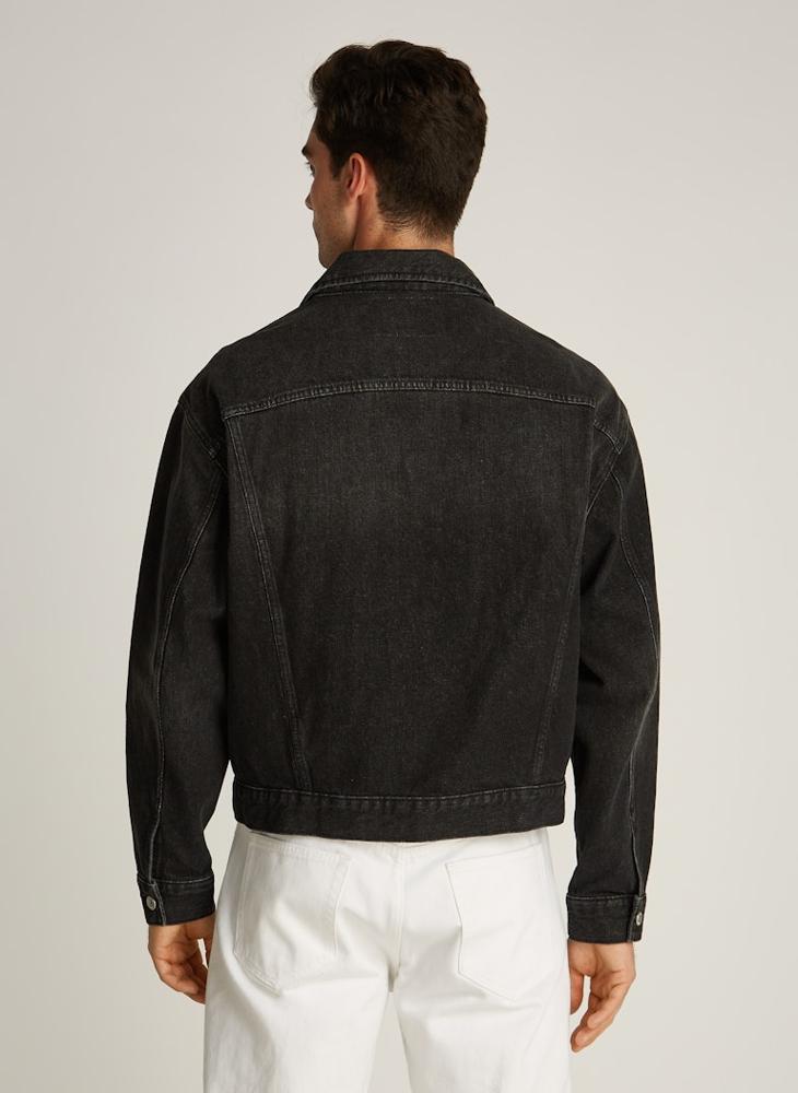Calvin Klein Jeans Button Detail Denim Jacket  - Image 2
