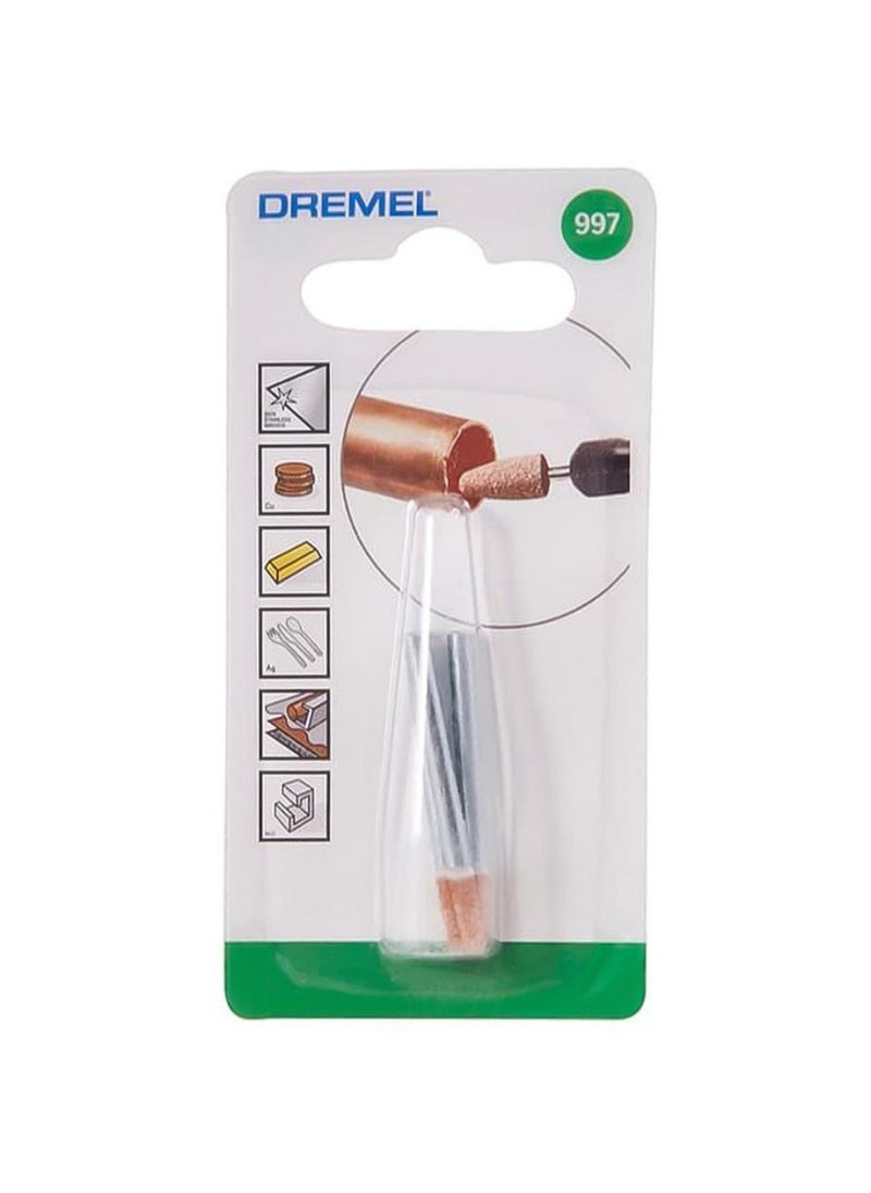 DREMEL 997 Aluminum Oxide Grinding Stone 3.2 Mm Pack Of 3 