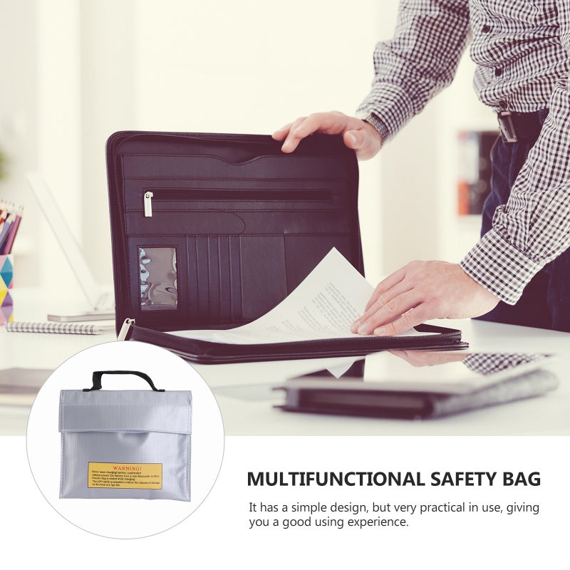 1Pc Battery Pouch Fireproof Battery Bag Protective Bag ( ) - Image 5