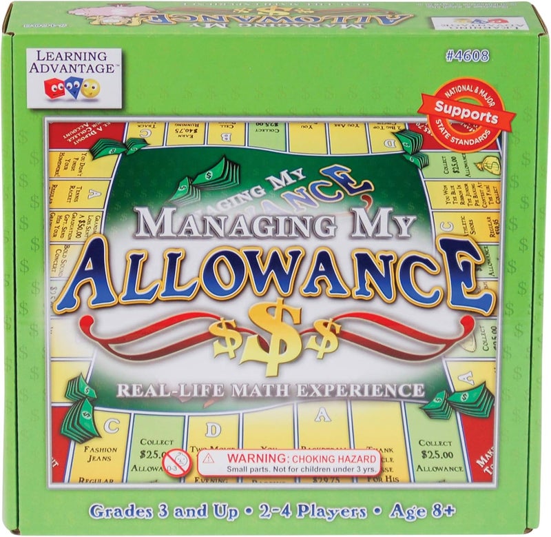 Learning Advantage Managing My Allowance Board Game - Educational Money Management for Kids - Image 1