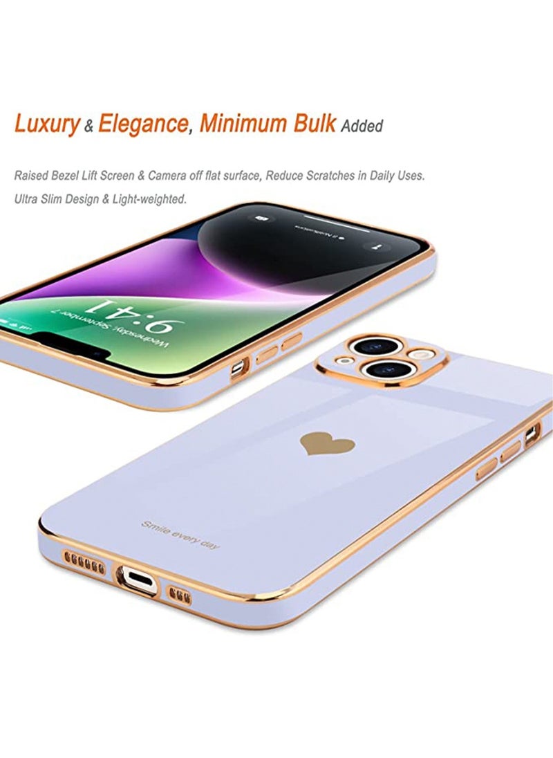 iPhone 14 Plus Phone Case,Soft Shiny Back Cover Protection Case,Raised Full Camera Protection Buffer Silicone Shockproof Phone Case Suitable for IPhone 14 Plus Purple - pzsku/Z89858C9F036E884718CCZ/45/_/1730887142/6cff3397-11e1-4df1-9a92-1ce1e45e3d7a