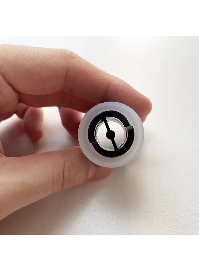 محول صمام هواء قارب قابل للنفخ ثقيل الوزن أسود بقبضة غير قابلة للانزلاق للنفخ السريع والتفريغ - Image 3