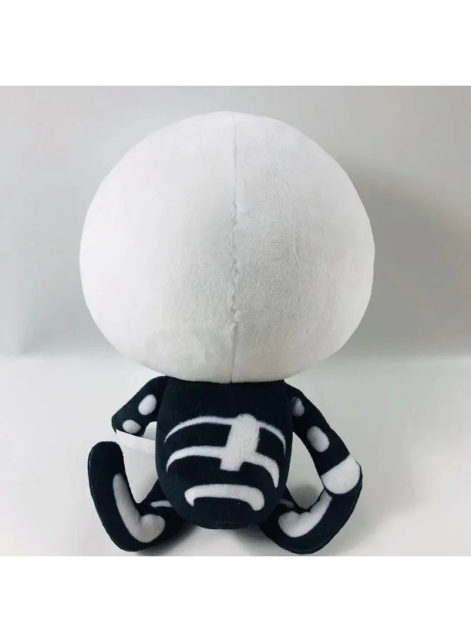Sale  Friday Night Funkin Skid And Pump Pumpkin Stuffed Plush Toys Soft PP Cotton Filling For Children Gifts-Specifications:25cm Scarecrow In Stock-Color:12-30cm - Image 5