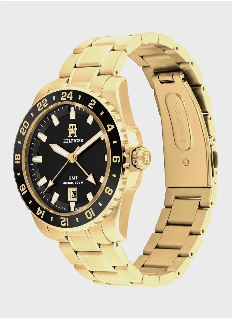 TOMMY HILFIGER Th85 - Swiss Gmt Analog Watch
